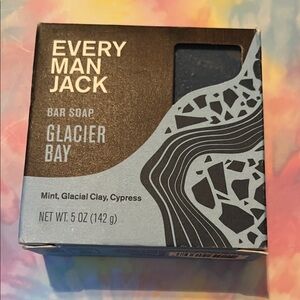 Every Man Jack Glacier Bay Bar Soap - Blue